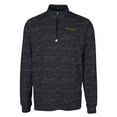 thumbnail image 2 of Men's Cutter & Buck Black Florida A&M Rattlers Big & Tall Traverse Camo Print Stretch Quarter-Zip Pullover Top, 2 of 3