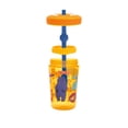 thumbnail image 4 of Nuby 2pk Thirsty Kids Super Sipper 14oz No-Spill Cup with 360° Silicone Valve & Swivel Straw, Spaceships & Animals, 4 of 8