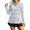 Seashell Conch Coral, variant on Xoenoiee Pumpkin Pinecone Maple Leaves Print Polo Shirts for Women Thanksgiving Long Sleeve V Neck Golf Tee Business Dressy Casual Tops Collared Pullover Summer Clothes Work Trendy T Shirt, Size XS