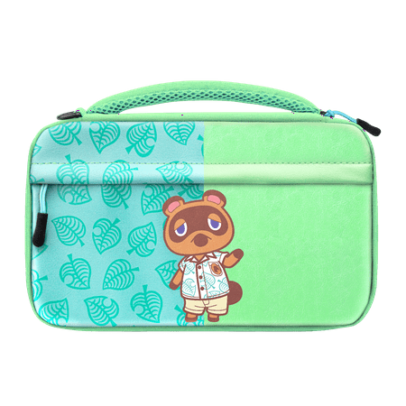 PDP Gaming Commuter Case with Carrying Handle and Removeable Shoulder Strap: Animal Crossing Tom Nook, Nintendo Switch