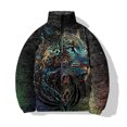 thumbnail image 3 of Chaquetas con estampado de tigre para hombre, parkas modernas y versátiles para hombre, parkas con estampado animal de moda, abrigos de invierno para hombre cómodos y cálidos, 3 of 5