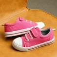 thumbnail image 6 of Kushyshoo Kids Canvas Shoes Pink Casual Children Sneaker Size 12 Little Girls, 6 of 7