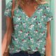 thumbnail image 3 of Camisetas estéticas con cuello en V para mujer, camisetas con estampado gráfico de Snoopy de MINISO, camisetas de manga corta Harajuku Y2k, ropa femenina, top lindo, 3 of 5