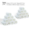 thumbnail image 1 of Pañales de tela reutilizables para bebé, bragas de 3 capas, 100% algodón, lavables, respetuosas con el medio ambiente, 10 unidades por juego, 1 of 4