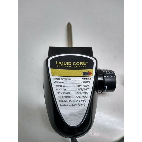 Heat Control Saladmaster Liquid Oil Core Electric Skillet SensaTemp Power Plug