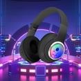 thumbnail image 2 of Over-Ear Wired Headphones with Microphone with 1.45m-Tangle-Free Nylon Line&3.5mm Plug,Lightweight Foldable & Portable Headphones for Smartphone,Tablet,Computer,Mp3/4, 2 of 7