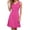 Hot Pink, variant on Summer Dresses for Women Casual Sleeveless V-Neck Slim Fitted a Line Flowy Mini Dress 2026 Elegant Lightweight Soft Comfy Cocktail Tank Dress Red XXL