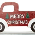 thumbnail image 5 of Northlight Merry Christmas Truck Wooden Advent Calendar - 9", 5 of 6