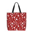 thumbnail image 1 of Easygdp Red Christmas Cheer. Bolsa Tote para Mujer, Bolso de Hombro para Trabajo, Playa, Viajes, Compras y Supermercado, 1 of 7