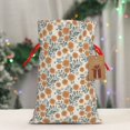 thumbnail image 5 of Naloa Sunflowers 5 Drawstring Christmas Bags, 3D Xmas Gift Bags, Christmas Wrapping Bags, Xmas Goodie Bags, Treat Pouch Bags, Party Favor Bags-Medium, 5 of 9