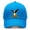 Bright-blue, variant on United States 250th Anniversary Hat Featuring Patriotic Heat Press Graphics and Curved Brim Casual Style