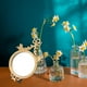 thumbnail image 4 of Espejo colgante decorativo con marco de estilo vintage, decoración de espejo dorado, decoración de estilo retro, espejo decorativo para dormitorio y SM SunniMix espejo para maquillarse, 4 of 8