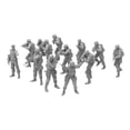 thumbnail image 4 of 13 figuras de en miniatura, escala 1/72, pequeñas figuras de acción, modelos para accesorios de fotografía, dioramas, decoración y diseño., 4 of 8