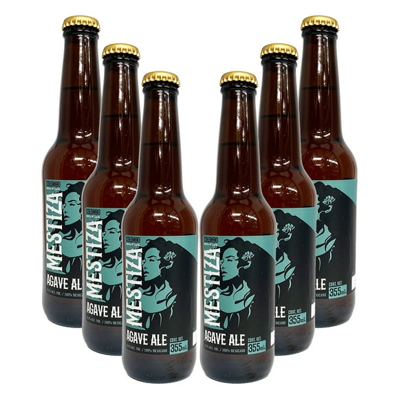 Six Pack Cerveza Artesanal Colombo Mestiza Agave Ale 355 ml