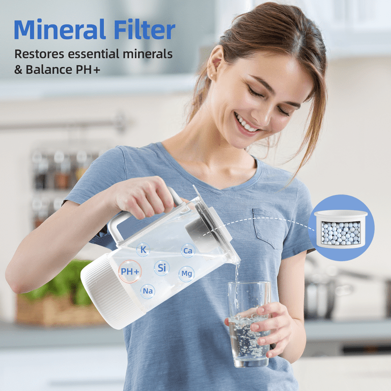 Slevoo Reverse Osmosis Water Filter Countertop, 6 Stage Ro Water