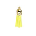 thumbnail image 1 of Toystoory 10 piezas de dijes de llavero, borlas, accesorios de decoración, suministros para encontrar, accesorios artesanales, accesorios para Artesanía Amarillo, 1 of 6