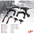 thumbnail image 2 of A-Premium 8Pcs Front Suspension Kit Control Arm and Ball Joint Assembly Sway Bar Link Tie Rod End Compatible with Hyundai Sonata 2006 2007 2008 2009 2010, 2 of 9