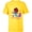 Yellow, variant on Disney Junior’s Ariel Natural Explorer - Short Sleeve T-Shirt for Kids - Customized-White