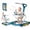 Green+yellow, variant on YUCHANG 5-in-1 Baby Walker ,for Boys and Girls , 6 -24 Months - Foldable, Height Adjustable with Wheels (Green)