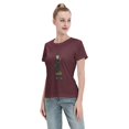 thumbnail image 4 of Women's Basic Short Sleeve T-Shirt One Piece Trafalgar, 4 of 6