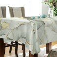 thumbnail image 5 of Yayeee Tablecloths 54" x 54" Rectangle Wrinkle Resistant Party Table Cover, Gray Marble Pattern, 5 of 8