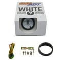 thumbnail image 6 of GlowShift White 7 Color 5,000 RPM Tachometer Gauge - for 4, 6, 8 Cylinder Diesel Engines - White Dial - Clear Lens - 2-1/16" 52mm, 6 of 6