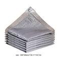 thumbnail image 2 of Nkmbld Shade Tarps for Outdoors Heat Insulation Shade Net Outdoor Balcony Flower Planting and Breeding Sun Protection Net 3x3m, 2 of 5
