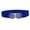 Blue, variant on Women Wide Elastic Waist Belt for Dress Plus Size Sweater Coat Flowers Buckle Leather