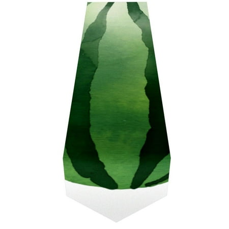 

OWNTA Black Wetermelon Pattern Elegant Polyester Table Runner Perfect for Your Tables - Dining Table Decoration