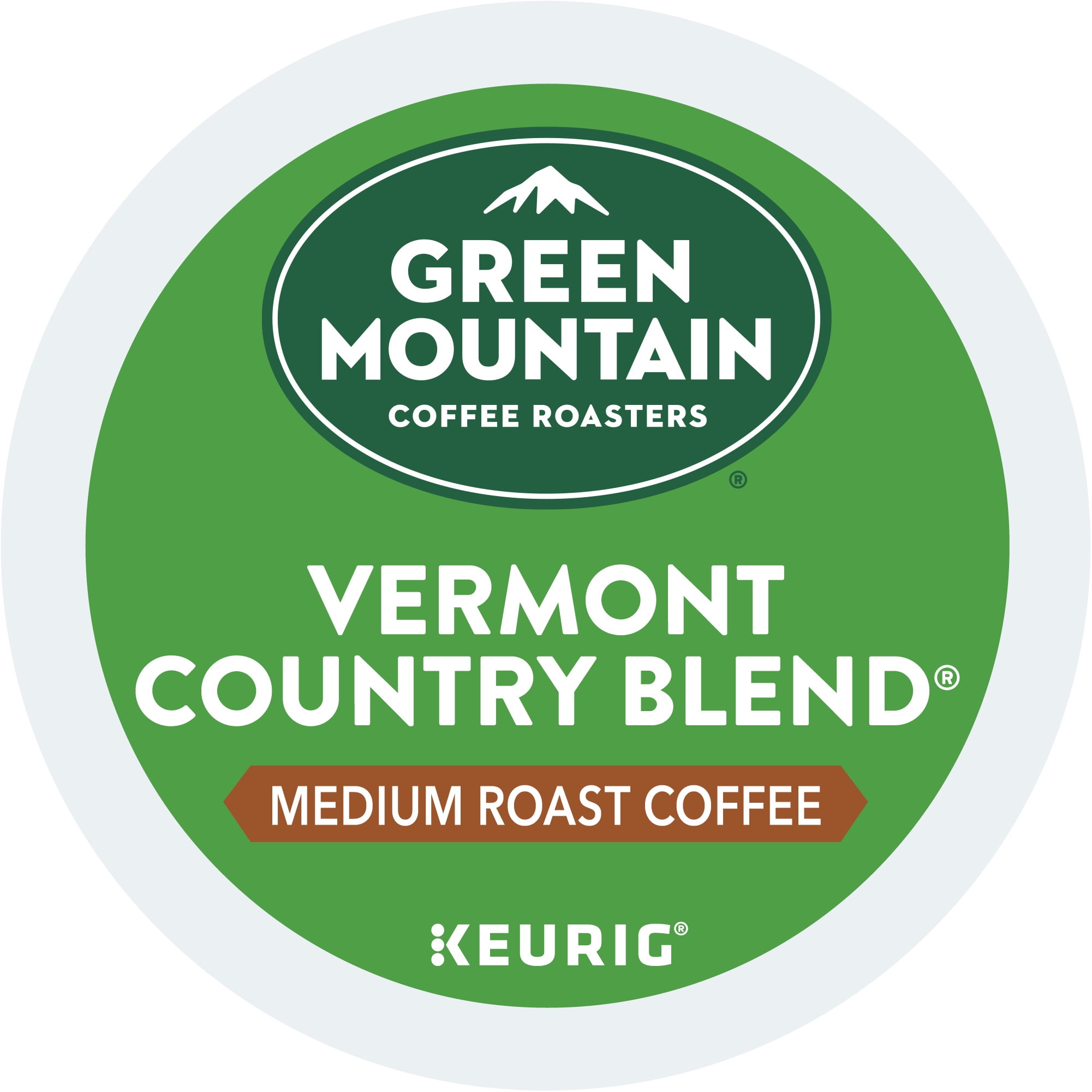 Green Mountain Coffee Vermont Country Blend Keurig Single-Serve K-Cup Pods, Medium Roast Coffee, 24 Count