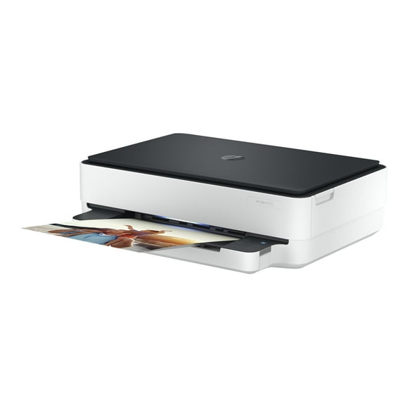 HP ENVY 6075 All-In-One - Multifunction printer - color - ink-jet - 8.5 in x 11.7 in (original) - A4/Letter (media) - up to 8 ppm (copying) - up to 10 ppm (printing) - 100 sheets - USB 2.0, Wi-Fi(ac) - HP Instant Ink eligible