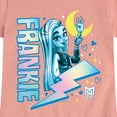 thumbnail image 3 of Monster High - Frankie Blue Bolt - Toddler & Youth Girls Short Sleeve Graphic T-Shirt, 3 of 5