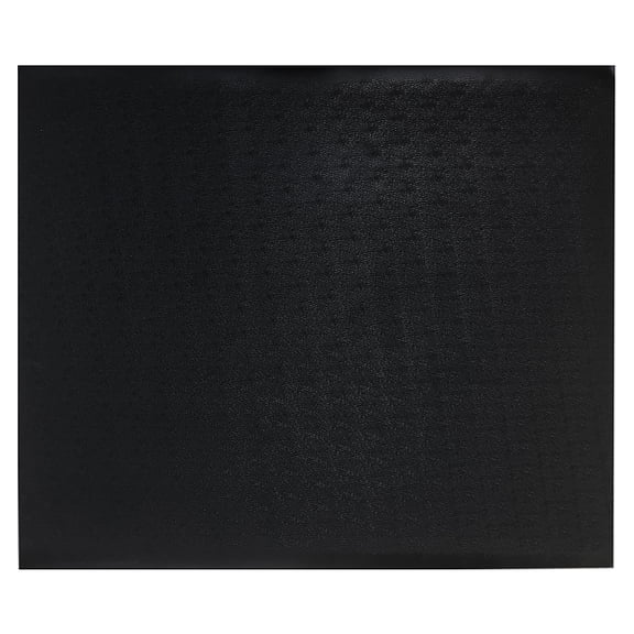 SuperMats - Gym Mat - Super Heavy Duty Quality - Commercial Grade Solid Vinyl - Home Gym Mat, Black, 50 In. x 60 In.