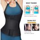 thumbnail image 4 of Neopreno Sauna Sudor Cintura Entrenador Corsé Trimmer Chaleco para Mujeres Pérdida de Peso, Cintura Cincher Shaper Slimmer Adepaton WRMH-734-4, 4 of 7