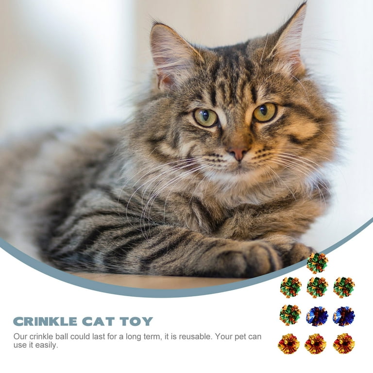 Diy crinkle cat toys sales