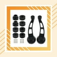 thumbnail image 2 of Decodeary 2 Pcs Manivelle de Fenêtre de Voiture Remplacement Levier Automobile Accessoires Argent, 2 of 6