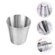 thumbnail image 3 of GOOHOCHY 6pcs acero inoxidable tazas de acero inoxidable tazas de tomas de bebida portátiles, 3 of 8