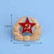 thumbnail image 3 of Broche esmaltado con símbolo de la URSS CCCP, alfileres de solapa de la antigua Unión Soviética (estrella de trigo), 3 of 5