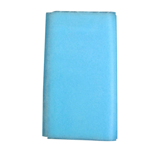 Mascarilla para bricolaje, tela no tejida para bricolaje, máscara antipolvo desechable, tela de filtro para manualidades, azul, 20 mx 17,5 cm Jumpingount AF0117-01B