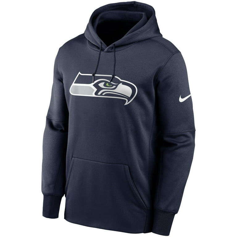 Men s Nike College Navy Seattle Seahawks Fan Gear Primary Logo