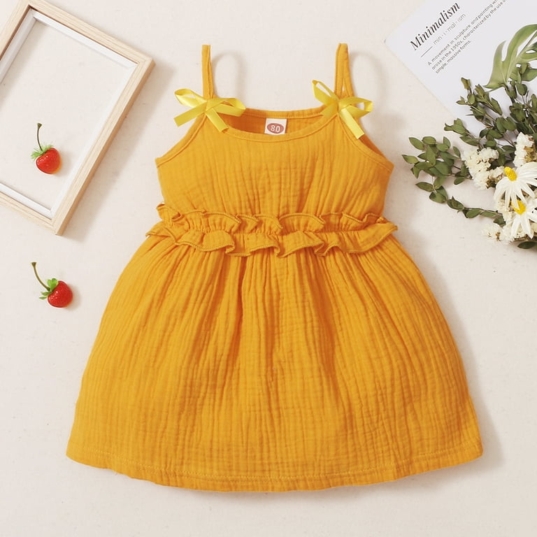 2t yellow clearance dress