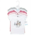 thumbnail image 2 of Hudson Baby Infant and Toddler Girl Short Sleeve T-Shirts, Girl Winter Animals, 3 Toddler, 2 of 7
