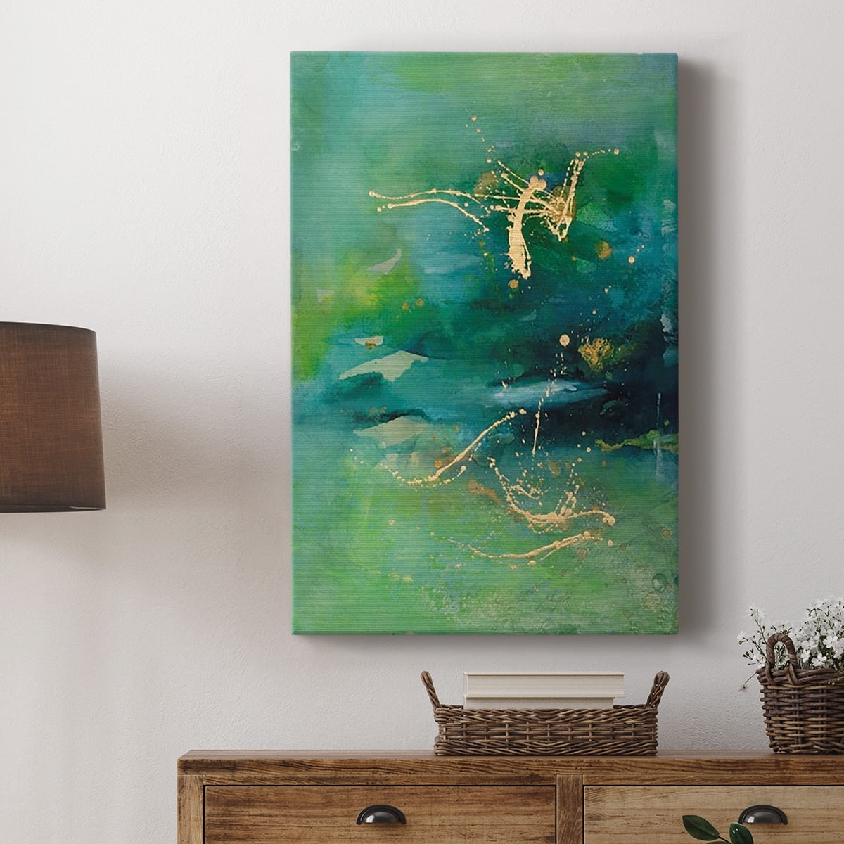 Peaceful Diptych II Premium Gallery Wrapped Canvas - Ready to Hang
