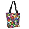 thumbnail image 2 of Fotbe Easter Eggs2 Pattern Beach Tote,Shoulder Handbag,Spacious Tote Bag,Lightweight Travel Bag,Versatile Shopping Bag, 2 of 9