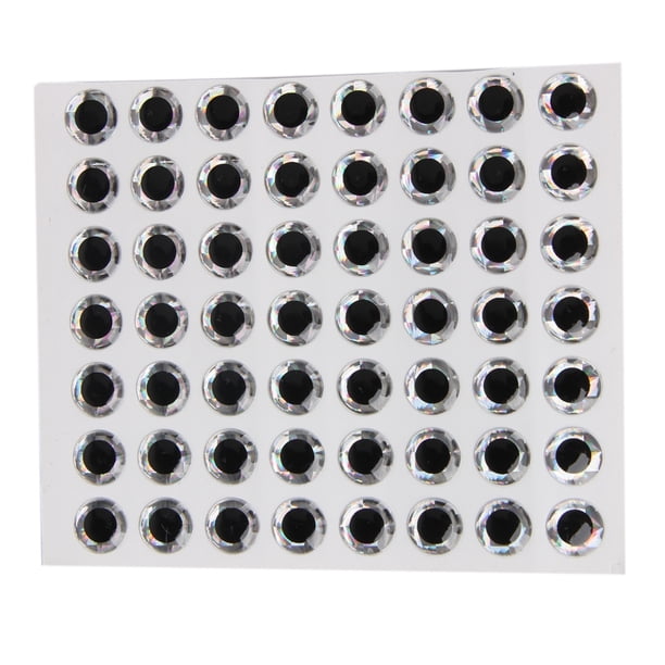 100 Uds ojos de pez 3D señuelo holográfico ojos atar moscas Jigs manualidades muñecas Ndcxsfigh Nuevos Originales