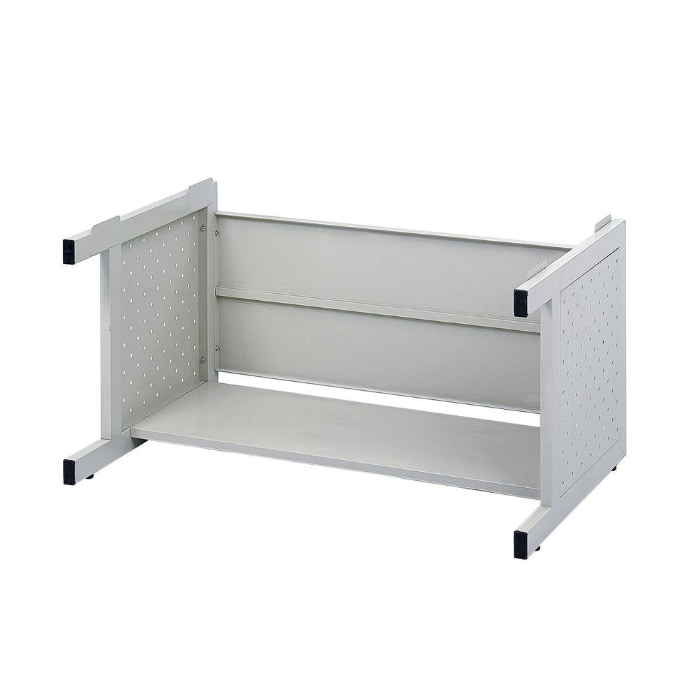 Safco 5 Drawer Small Metal Flat Files Cabinet in Light Gray