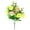 C, variant on Artificial Rose Bud Bouquet 13 Inch Faux Floral Bundles for Home Wedding Restaurant Table Centerpieces Multiple Color Options,1 Bundle,Yellow
