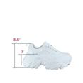thumbnail image 2 of Confidence-02 Women's Casual Wedge Lace Up Platform Fashion Sneakers Stylish Cute Chunky Dad Walking Shoes, 2 of 5