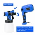 thumbnail image 6 of Bowoshen Paint Sprayer 550 Watt Power Home Spray Gun for Paint Stain Crafts Home Improvement Hand-Held Light Weight, 800 ml Paint Container, 6 of 10