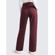 thumbnail image 2 of Pantalones CRZ YOGA Joggers para Mujer 76 cm Forro de Felpa Rojo Oscuro, 2 of 5
